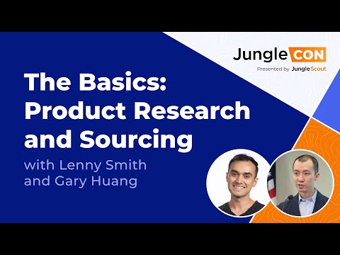 Amazon FBA Product Research and Sourcing | JungleCon 2021 | Session 02