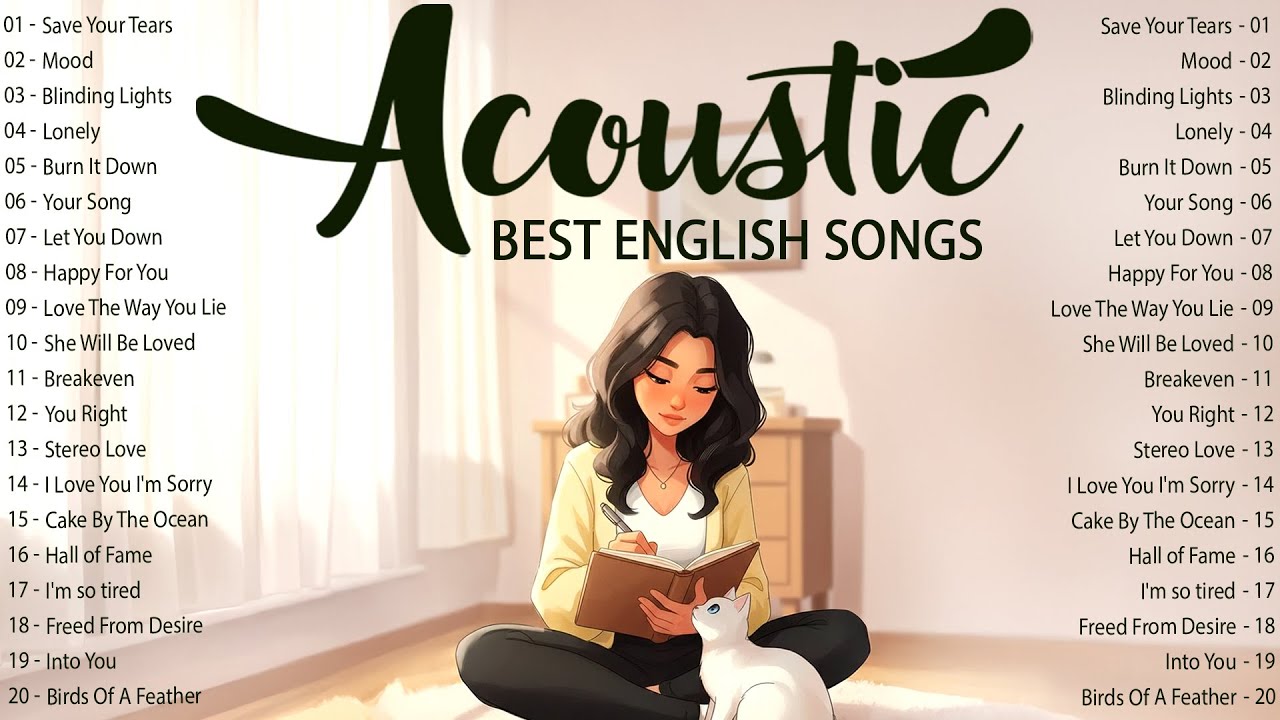 The Best Acoustic Music New Songs with Lyrics 2026 for Relaxation