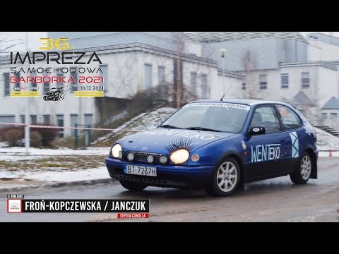 Froń-Kopczewska / Janczuk - Toyota Corolla - 36 Impreza Samochodowa Barbórka SMB I 2021