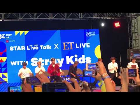190818 Star Live Talk - Stray Kids Hellevator