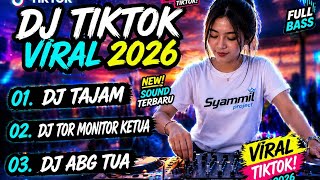 Download lagu DJ TAJAM FULL BASS 2026 🔥 DJ TOR MONITOR KETUA & DJ ABG TUA VIRAL TIKTOK TERBARU JEDAG JEDUG mp3