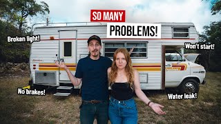 We're Rescuing Our VINTAGE RV! - Can Our Old Camper Van Be Fixed??