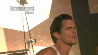 Sexy Matt Bomer Shirtless & Stripping