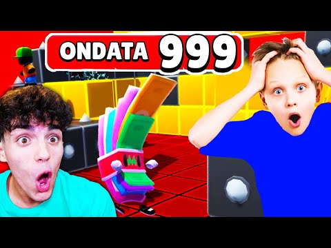 I BIMBI PIU FORTI D'ITALIA vs 999 ONDATE su BLOCK DASH di STUMBLE GUYS! *record*