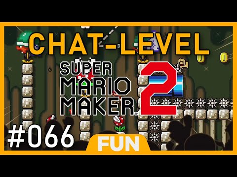 SUPER MARIO MAKER 2 💡 Chat-Level [Switch] [German] [#066] [Stream]