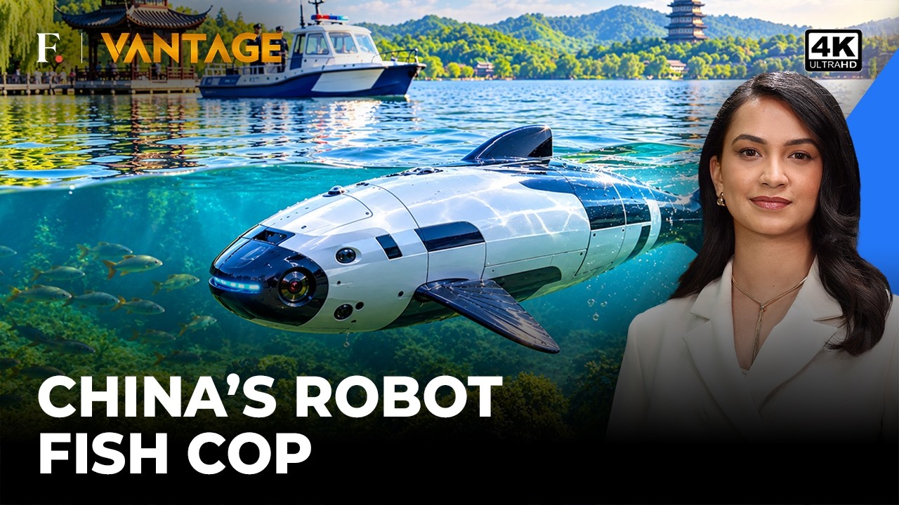 China Deploys ‘Robot Fish’ to Patrol West Lake | Ecological Policing in Hangzhou | Vantage | 4K