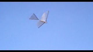 Download lagu How to build - Simple DIY Ornithopter - Flies Great! Flapping Wings mp3