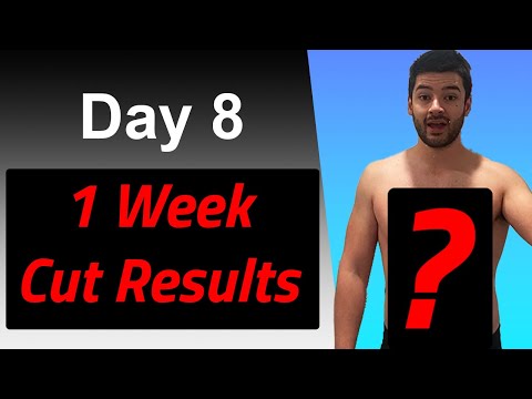 Leaner By the Day 8 | Revealing 1 Week Results + Insane Shoulder Workout!