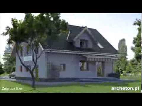 Projekt domu Zoja Lux Eko - archeton.pl