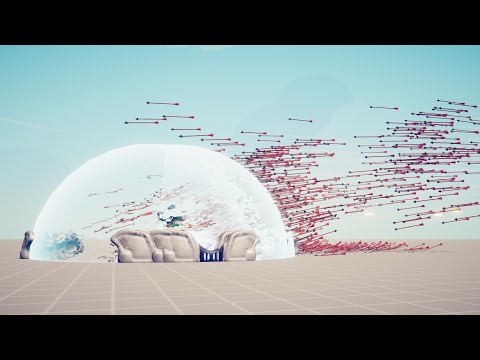 ENERGY SHIELD vs ARROW RAIN - Totally Accurate Battle Simulator TABS