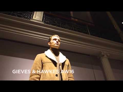 Gieves & Hawkes Fall/Winter 2016-2017 at London Collections: Men