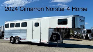 A preview image of the linked video showcasing 2024 Cimarron Norstar 4HGN