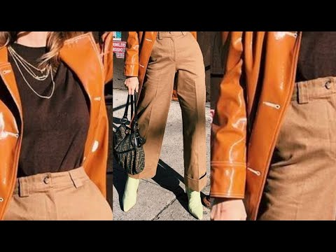ROPA MODA Y TENDENCIAS CONJUNTOS MODERNOS DE ESTILO CASUAL PARA LUCIR ESTE OTOÑO INVIERNO