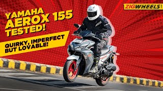 Yamaha Aerox 155 Road Test Review | Acceleration, Fuel Efficiency, Practicality Test & More