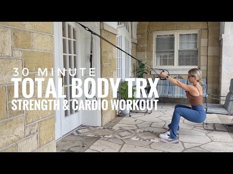 30 Minute Total Body TRX Workout | Tri Sets | Strength and Cardio