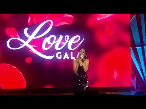 Morisette Amon at the Love Gala singing Rise Up by Andra Day