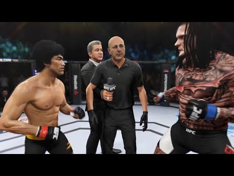 Bruce Lee vs. Dead Citizen - EA Sports UFC 2 - Dragon Fights 🔥🐲