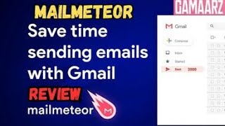 Mailmeteor review, Demo + Tutorial I Sending mass personalized emails 