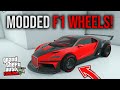 How To Get MODDED F1 WHEELS On CARS In GTA 5 Online Completely SOLO