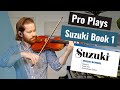 PRO Plays | Suzuki Violin Book 1 | (Old Version) Solo Violin