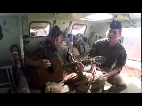 chanson militaire Français, toute une mission résumée en une chanson