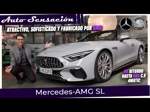 Presentación Mercedes-AMG SL 2022. El Icónico SL vuleve totalmente renovado y deportivo !