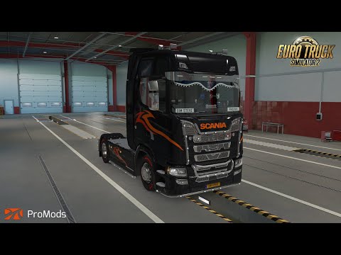 Euro Truck Simulator 2 | ProMods 2.51 | Train Axles from Luxembourg to Folkestone