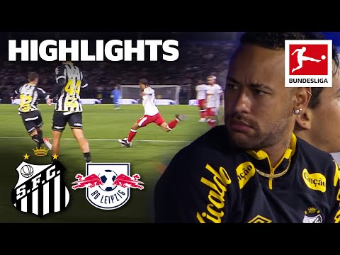 Xavi Shines in Front Of Neymar! | FC Santos vs. RB Leipzig | Highlights