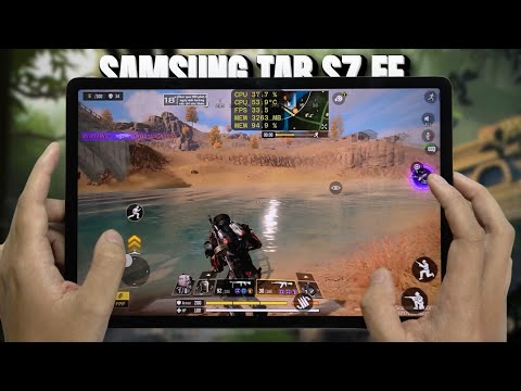 Samsung Tab S7 FE test game Call of Duty Mobile 2024 CODM