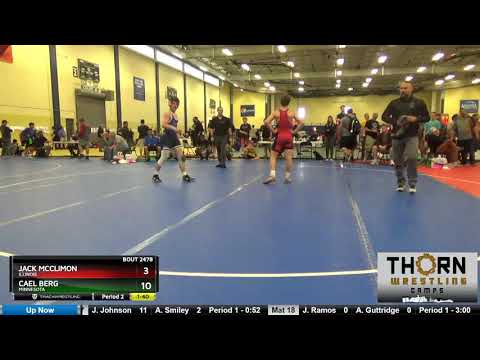16U 145 Jack Mcclimon Illinois Vs Cael Berg Minnesota