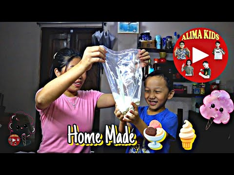 Home Made Ice Cream With (ALIMA KIDS)