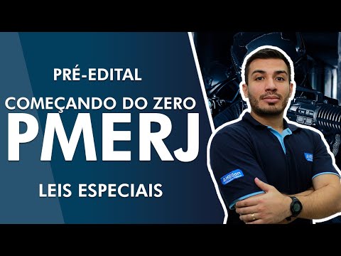 Aula de Leis Especiais para Concurso PMERJ - AlfaCon