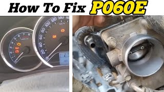 OBD Code p060e Guide to Repair