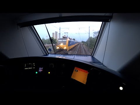 Train Driver's POV Amsterdam - Schiphol SLT 2017