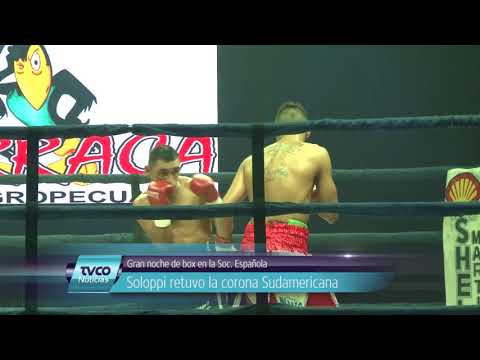 Soloppi retuvo el titulo Sudamericano en Pico
