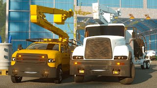 Download lagu Learn About City Utilities with Mr. Wells the Utility Truck and His Team! | A DAY AT WORK mp3