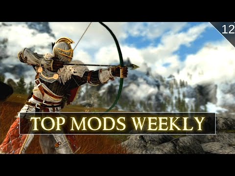 Top Mods Weekly: NEW Weapons, Armor, Animations and MORE! (Skyrim XBOX Mods)