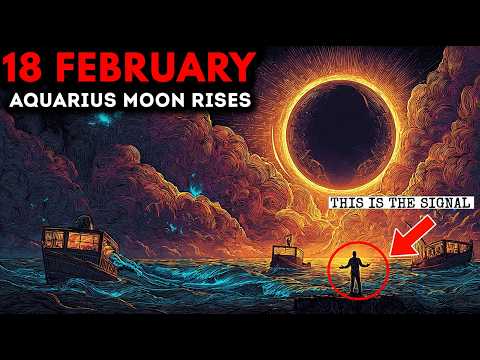 MOON Enters AQUARIUS— 5 Major Awakenings BEFORE the SOLAR ECLIPSE ✨17 February