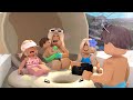 Family Trip TO INDOOR WATERPARK RESORT! *CHAOTIC..CRYSTAL CAVE?* VOICES RP! Roblox Bloxburg Roleplay
