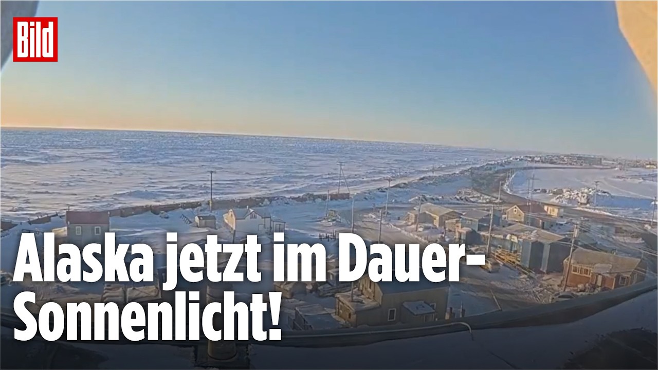 Alaska: Sonne kehrt nach über 60 Tagen Finsternis zurück