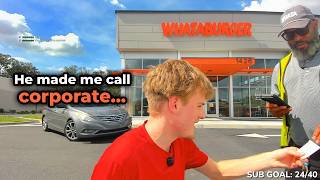 A short but chaotic stream at Whataburger