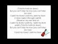 Anastacia - Paid my dues (lyrics) 