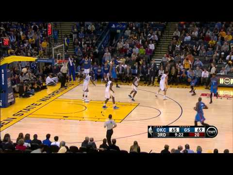 Steven Adams Highlights Thunder vs. Warriors 12.18.2014 - 6 Points, 5 Rebounds