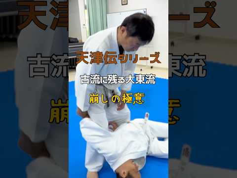 古流に残る珍しい崩し技です。〜合気道の源流〜大東流合気柔術総伝の巻
