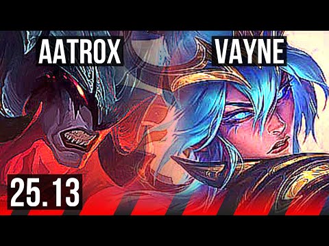 AATROX vs VAYNE (TOP) | 19/3/14, 48k DMG, Legendary | NA Challenger | 25.13