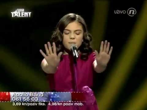 Hrvatski Supertalent 2011.(polufinale) - Eva Pilić