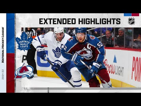 Toronto Maple Leafs vs Colorado Avalanche Jan 8, 2022 HIGHLIGHTS