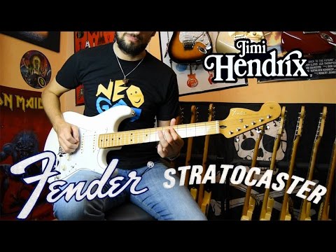 Fender Stratocaster Jimi Hendrix made in Mexico - 7 styles of music