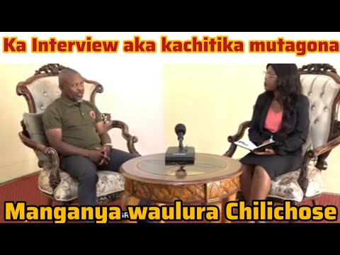 Manganya waulura zose pa interview iyi ndipo tisamangowonana