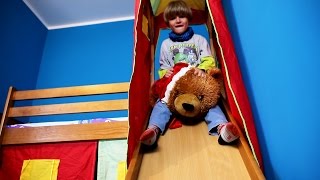 Slide Fun - Building Sammie's New Bed​​​